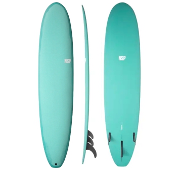 NSP SURFBOARDS 9'0" PROTECH LONGBOARD MOROCCAN BLUE TINT