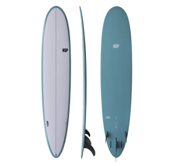 NSP SURFBOARDS 9'1" PROTECH LONGBOARD TEAL