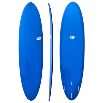 NSP SURFBOARDS PROTECH FUNBOARD 6'8" NAVY TINT