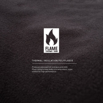 O&E LYCRA BOYS FLAME THERMO SURF MANICA LUNGA RAGAZZI 8-16 ANNI BLACK