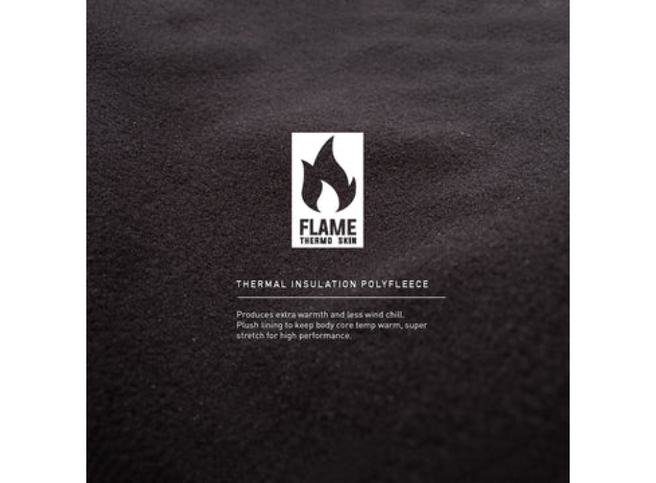 O&E LYCRA MEN FLAME THERMO SURF MANICA LUNGA BLACK
