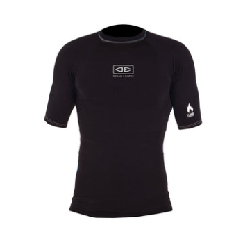 O&E LYCRA MEN FLAME THERMO SURF MANICA LUNGA BLACK