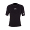 O&E MENS FLAME THERMO LYCRA FELPATA MANICA CORTA BLACK