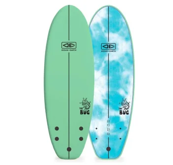 O&E THE BUG MINI 4'0" SOFTBOARD BLUE