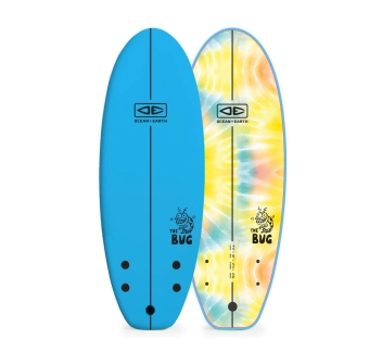 O&E THE BUG MINI 4'0" SOFTBOARD BLUE