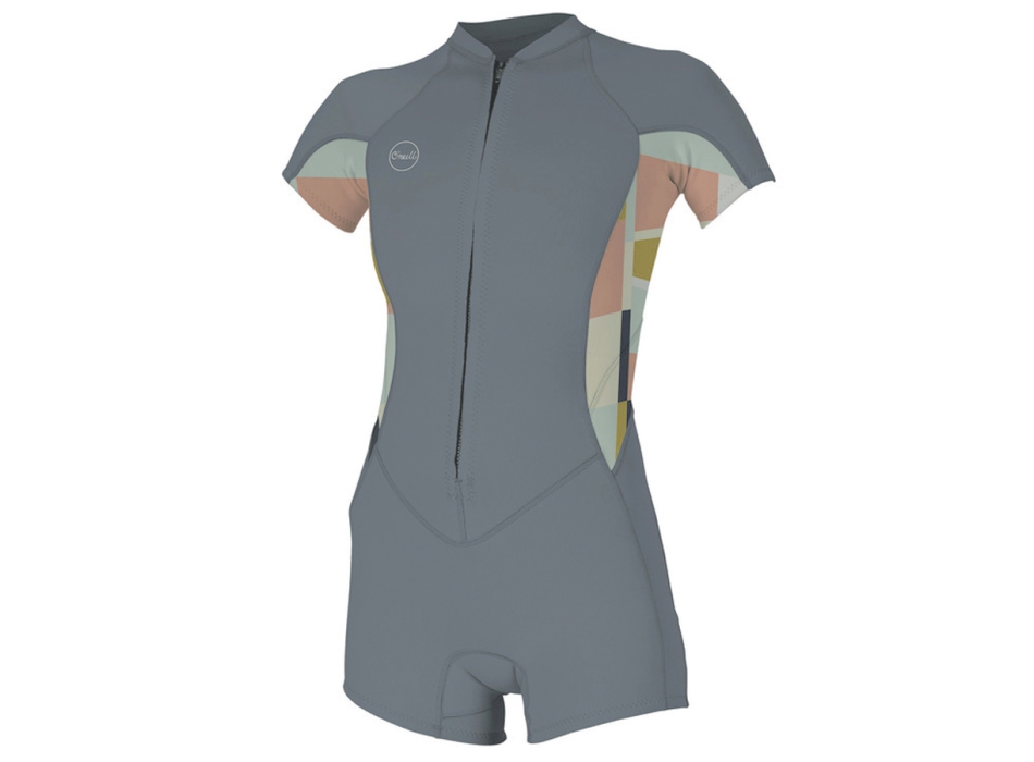 O'NEILL BAHIA 2/1 MUTA FRONT ZIP S/S SPRING DONNA