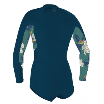 O'NEILL BAHIA 2/1 MUTA FRONT ZIP SHORT LS SPRING DONNA