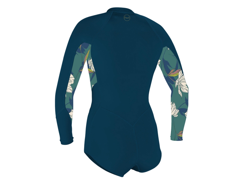 O'NEILL BAHIA 2/1 MUTA FRONT ZIP SHORT LS SPRING DONNA