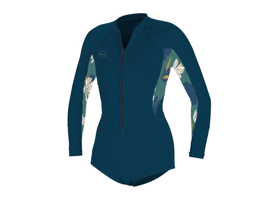 O'NEILL BAHIA 2/1 MUTA FRONT ZIP SHORT LS SPRING DONNA