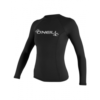 O'NEILL BASIC SKINS L/S SUN SHIRT LYCRA 50+ BLACK
