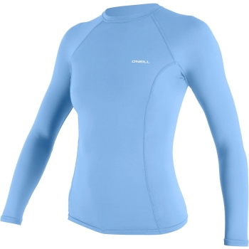 O'NEILL BASIC SKINS LYCRA 50+ MANICA LUNGA DONNA AZURINE