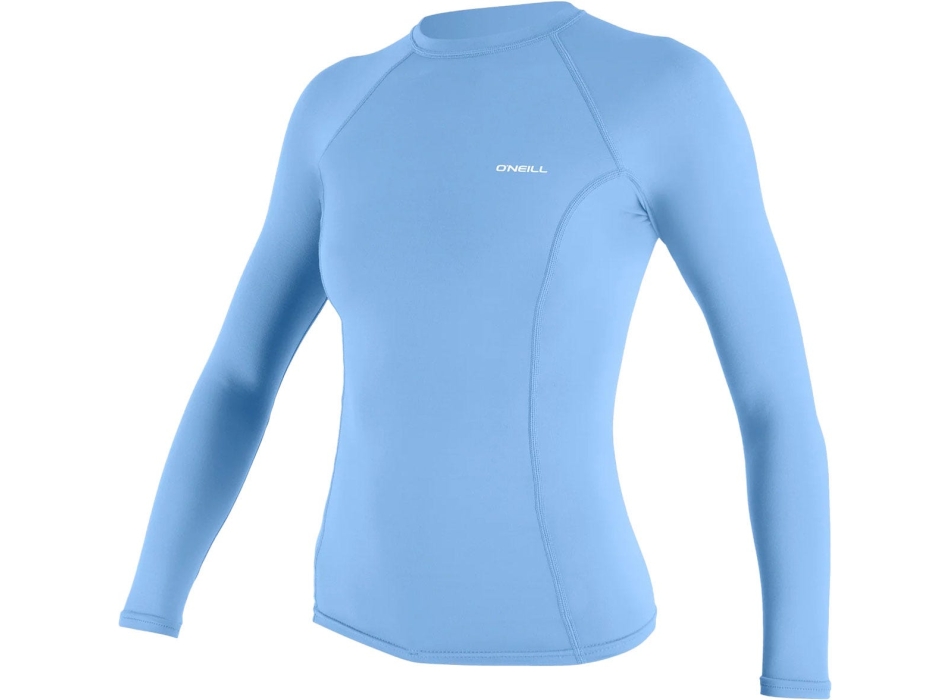 O'NEILL BASIC SKINS LYCRA 50+ MANICA LUNGA DONNA AZURINE