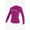 O'NEILL BASIC SKINS LYCRA 50+ MANICA LUNGA DONNA FOX PINK