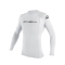 O'NEILL BASIC SKINS RASH GUARD LS LYCRA 50+ WHITE