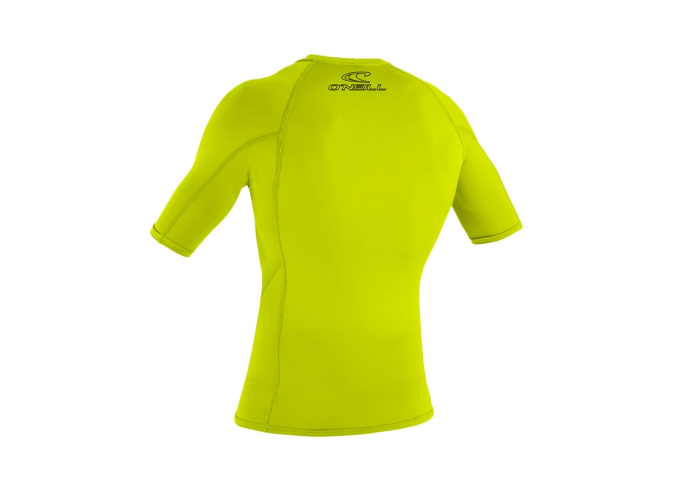 O'NEILL BASIC SKINS RASH GUARD SS LYCRA 50+ BAMBINO LIME