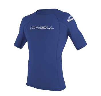 O'NEILL BASIC SKINS RASH GUARD SS LYCRA SPF50+ NAVY