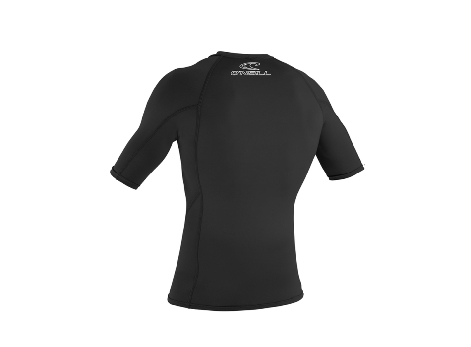 O'NEILL BASIC SKINS RUSH GUARD SS LYCRA 50+ BLACK