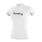 O'NEILL BASIC SKINS SUN SHIRT LYCRA 50+ DONNA MANICA CORTA WHITE