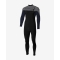 O'NEILL EPIC 4/3 MUTA INTERA FRONT ZIP BLACK/SLATE/SMOKE 