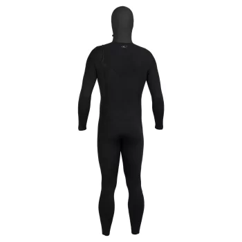 O'NEILL EPIC 6/4 MUTA INTERA FRONT ZIP CON CAPPUCCIO BLACK 
