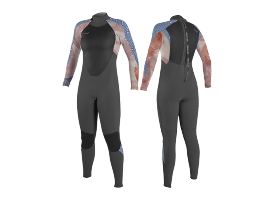 O'NEILL GIRLS EPIC 4/3 MUTA INVERNALE BACK ZIP 8-16 ANNI
