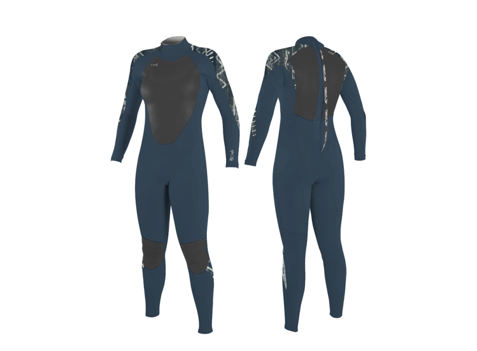 O'NEILL GIRLS EPIC 4/3 MUTA INVERNALE BACK ZIP 8-16 ANNI
