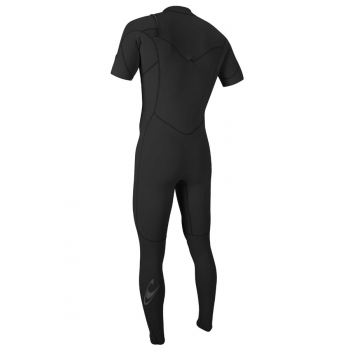 O'NEILL HAMMER 2MM MUTA SHORTY UOMO CHEST ZIP S/S FULL BLACK