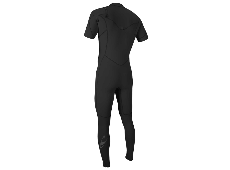 O'NEILL HAMMER 2MM MUTA SHORTY UOMO CHEST ZIP S/S FULL BLACK