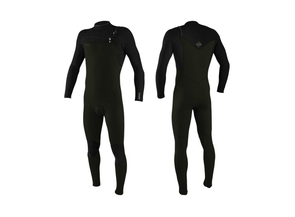 O'NEILL HYPERFREAK 4/3+ MUTA INTERA INVERNALE FRONT ZIP 