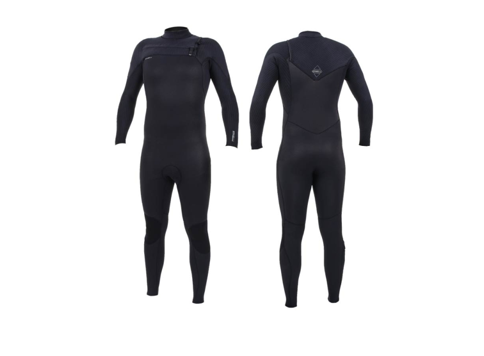 O'NEILL HYPERFREAK 4/3+ MUTA INTERA INVERNALE FRONT ZIP 