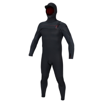 O'NEILL HYPERFREAK FIRE 5/4+ MUTA INVERNALE CHEST ZIP CON CAPPUCCIO