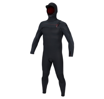 O'NEILL HYPERFREAK FIRE 5/4+ MUTA INVERNALE CHEST ZIP CON CAPPUCCIO