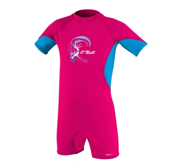 O'NEILL MUTA TODDLER SPRINGSUIT UV BAMBINO WHITE BERRY SKY