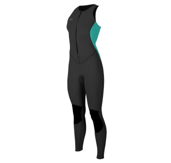 O'NEILL REACTOR II 1.5MM SLEVELESS MUTA DONNA BLACK LIGHT AQUA