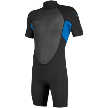 O'NEILL REACTOR II 2MM BACK ZIP S/S SPRING WETSUIT BLACK