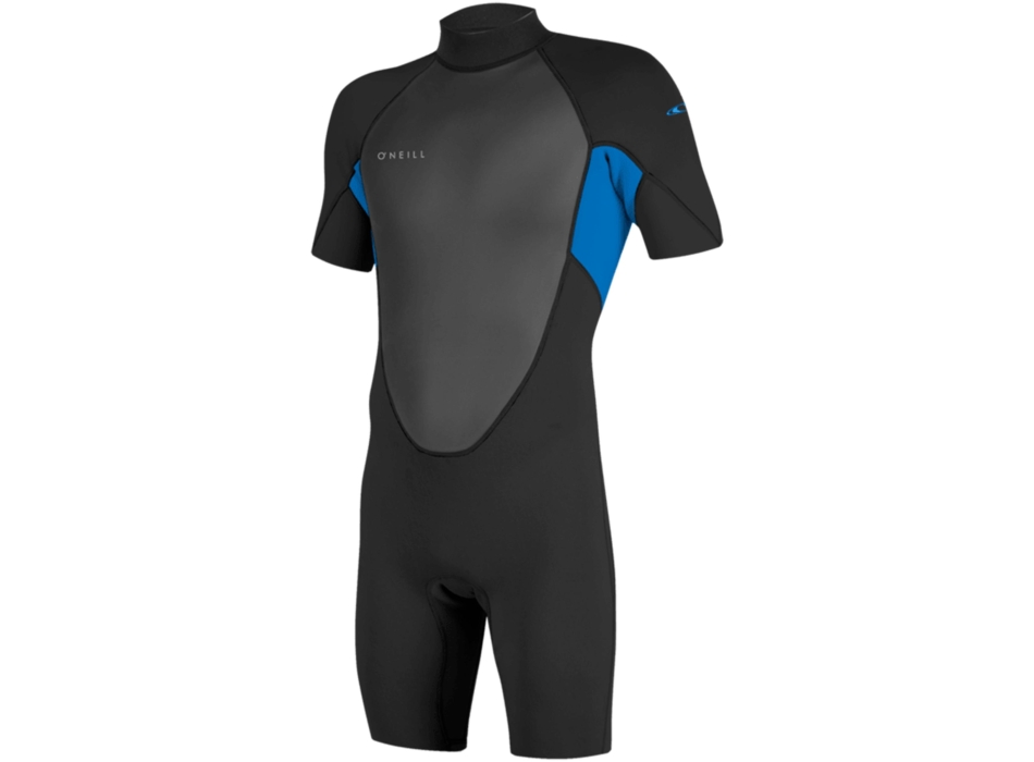 O'NEILL REACTOR II 2MM BACK ZIP S/S SPRING WETSUIT BLACK