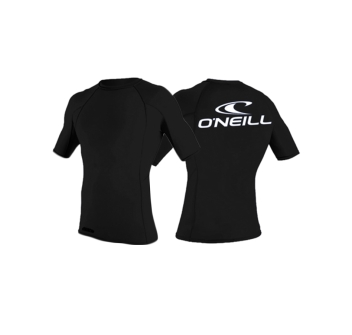 O'NEILL RENTAL RASH GUARD SS LYCRA SPF50+ BLACK