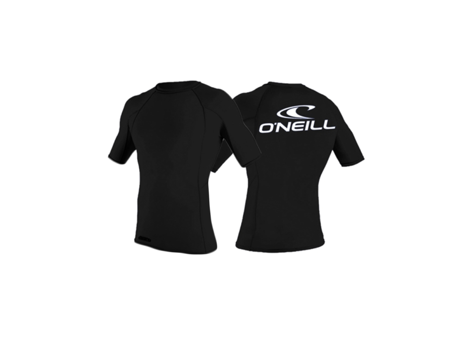 O'NEILL RENTAL RASH GUARD SS LYCRA SPF50+ BLACK