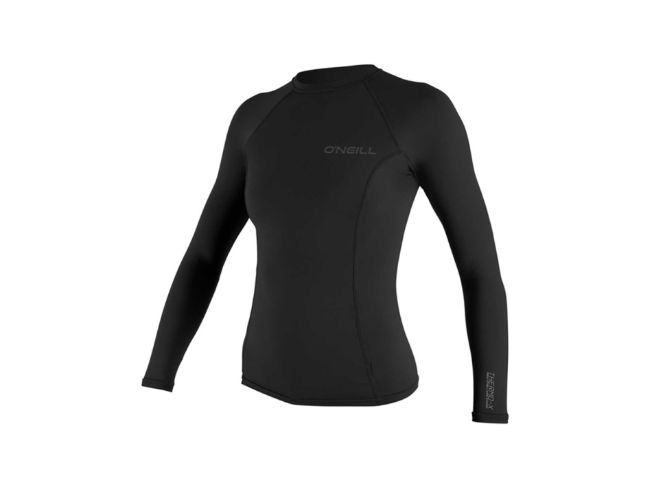 O'NEILL THERMO-X TOP LYCRA FELPATA MANICHE LUNGHE DONNA