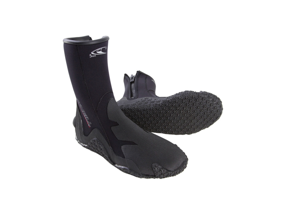 O'NEILL W/ZIPPER 5MM BOOT CALZARI CON ZIP PUNTA TONDA