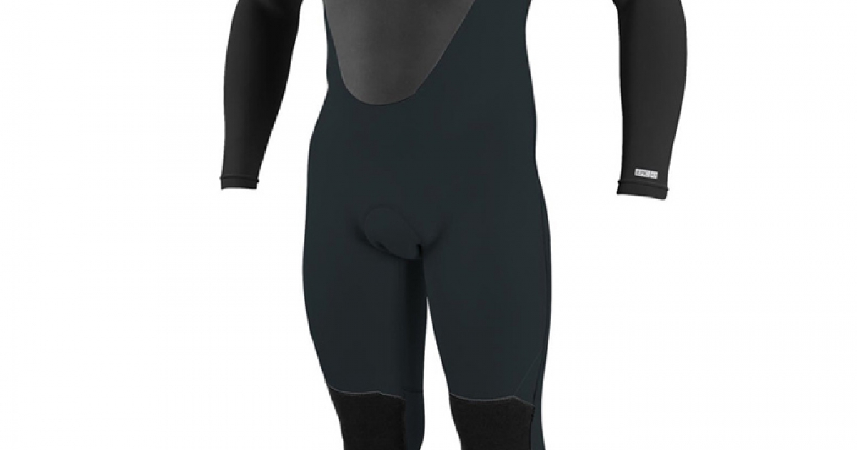 Muta O'Neill Epic 5/4mm Con Cerniera Posteriore Per Ragazzi - Navy/Black/Dayglo Taglia 12 - Neoprene Caldo Per Surf - 4