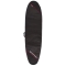 OCEAN & EARTH 9'2" - 10'0" COMPACT DAY SACCA LONGBOARD BLACK RED