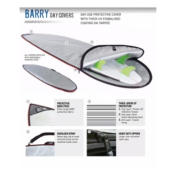 OCEAN & EARTH 6'4" BARRY BASIC SACCA FISH