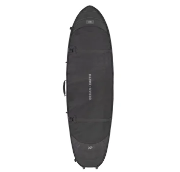 OCEAN & EARTH 6'4" HYPA TRAVEL FISH SHORT COVER SACCA TRIPLA CON RUOTE