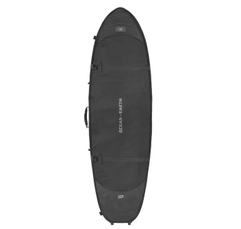 OCEAN & EARTH 6'8" HYPA TRAVEL FISH SHORT COVER SACCA TRIPLA CON RUOTE