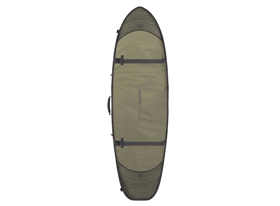 OCEAN & EARTH 7'0" HYPA TRAVEL FISH/SHORT COVER SACCA TRIPLA CON RUOTE