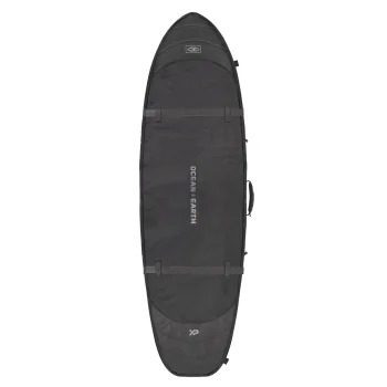OCEAN & EARTH 7'6" HYPA TRAVEL FISH COVER SACCA QUADRUPLA CON RUOTE DOUBLE COFFIN