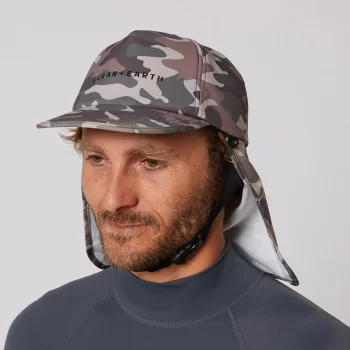 OCEAN & EARTH BINGIN LIGHTWEIGHT LEGIONNAIRE SURF CAP CAMO