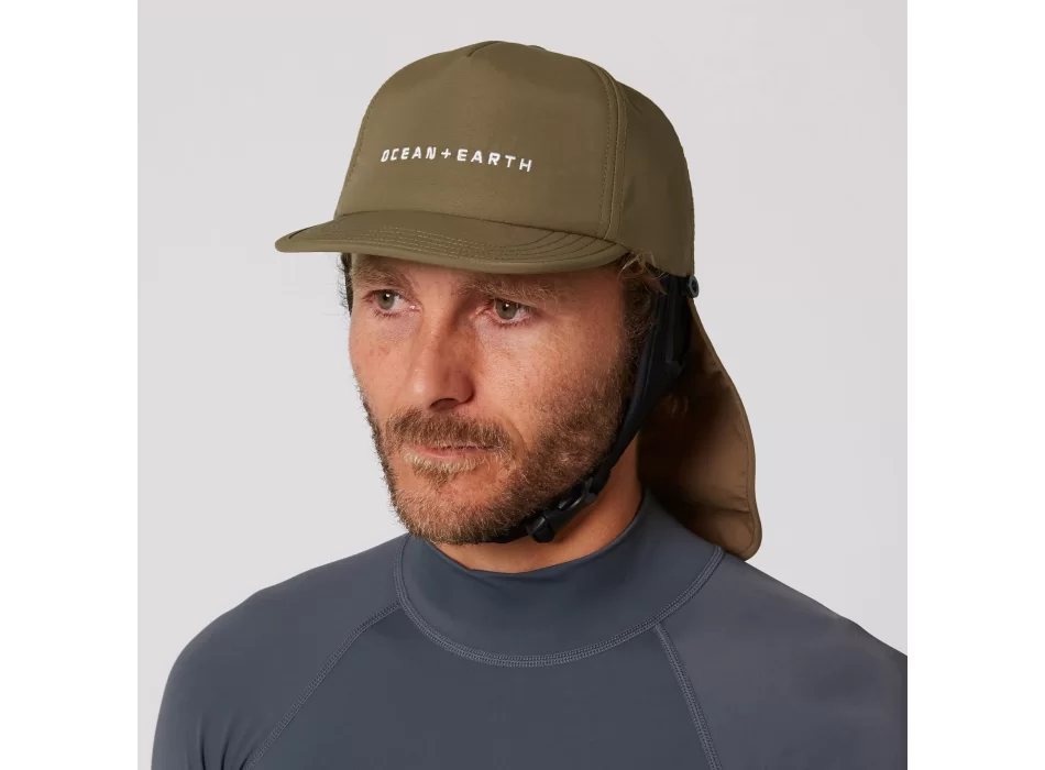 OCEAN & EARTH BINGIN STRAP BACK LEGIONNAIRE SURF CAP OLIVE