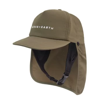 OCEAN & EARTH BINGIN STRAP BACK LEGIONNAIRE SURF CAP OLIVE